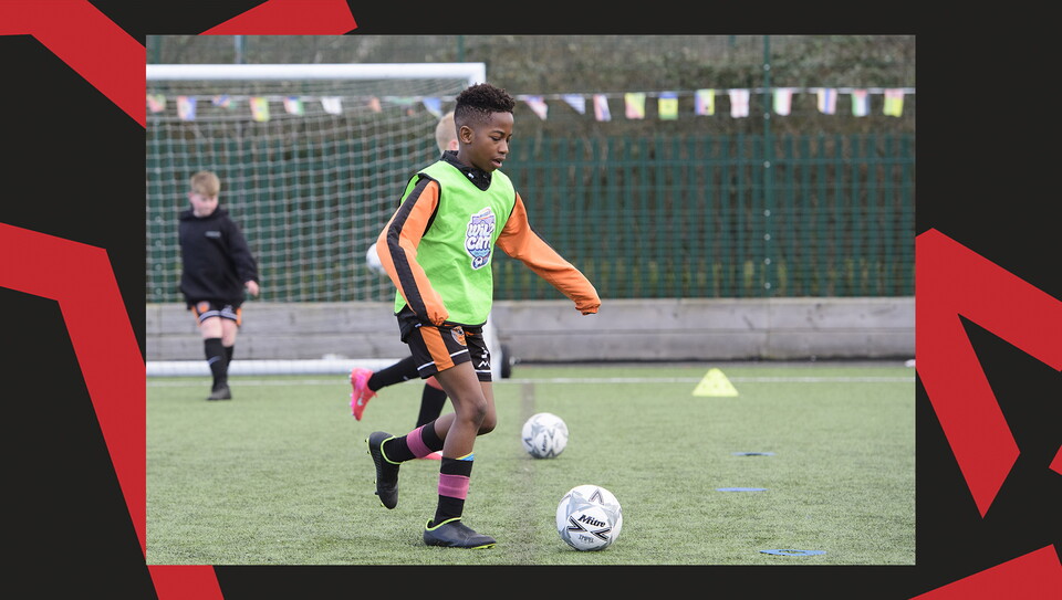 A matchday experience image from City's 5-0 home win over Bristol Rovers.
