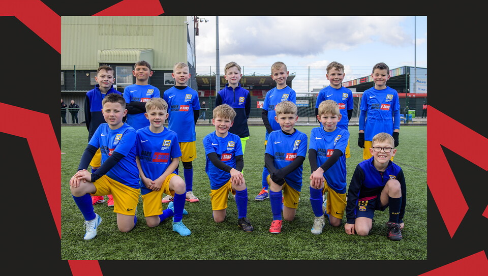 A matchday experience image from City's 5-0 home win over Bristol Rovers.