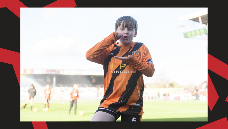 A matchday experience image from City's 5-0 home win over Bristol Rovers.