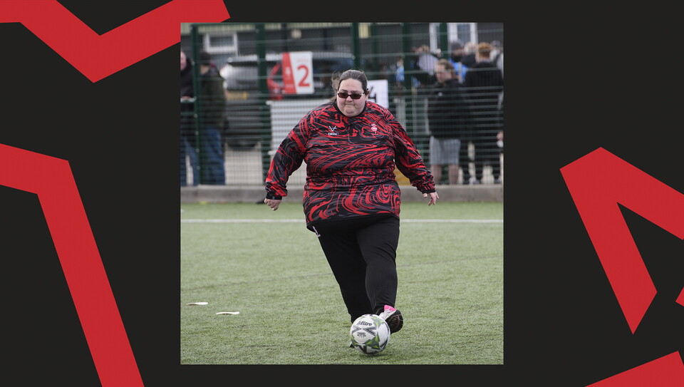 A crowd image from City's 5-0 home win over Bristol Rovers.