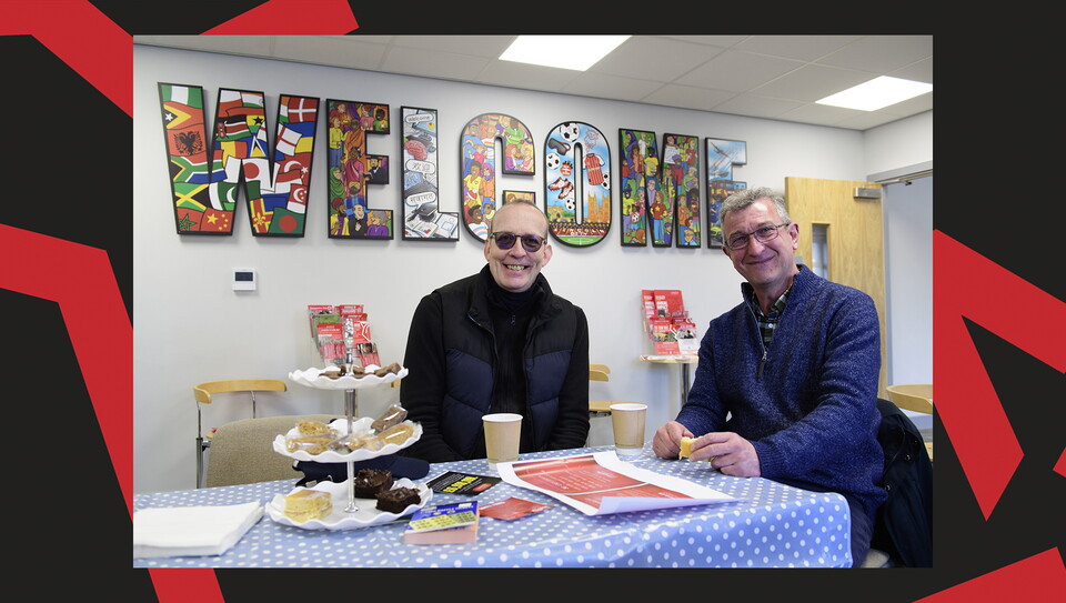 A crowd image from City's 5-0 home win over Bristol Rovers.