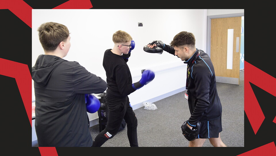 A crowd image from City's 5-0 home win over Bristol Rovers.