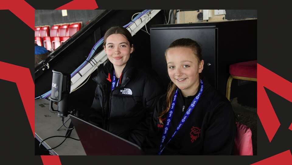 A crowd image from City's 5-0 home win over Bristol Rovers.