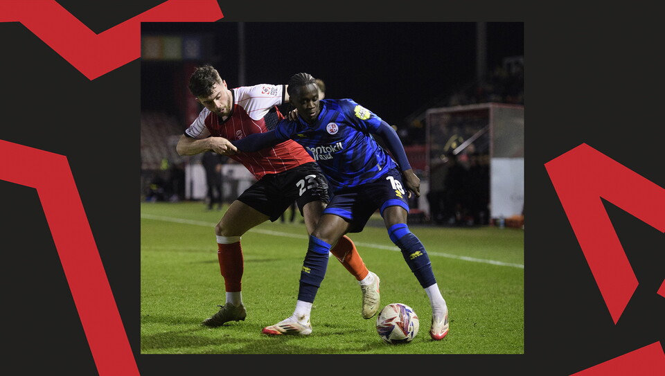 A match action image from City's 4-1 home win over Crawley Town.