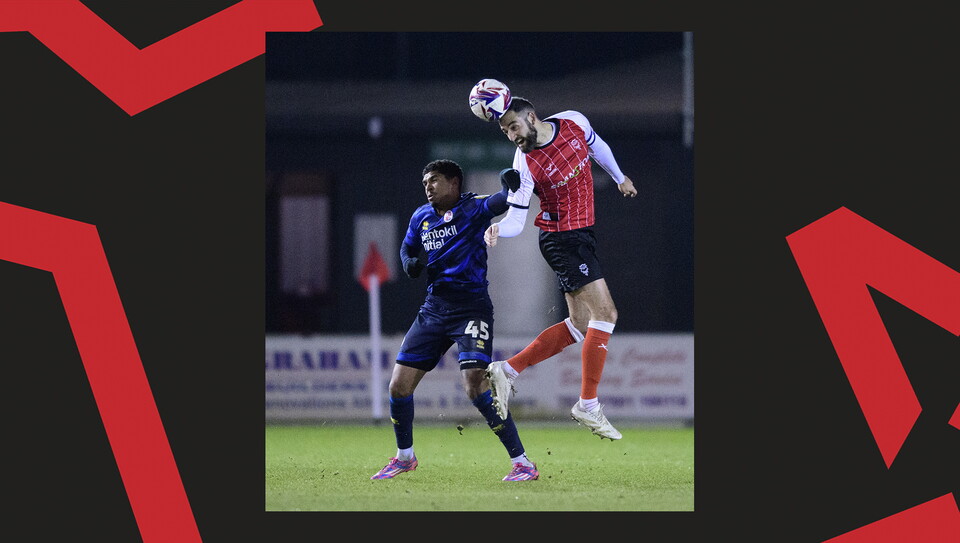 A match action image from City's 4-1 home win over Crawley Town.