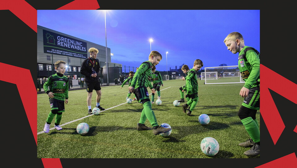 A matchday experience image from City's 4-1 home win over Crawley Town