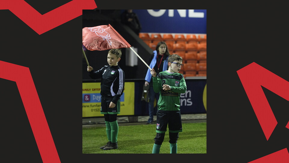 A matchday experience image from City's 4-1 home win over Crawley Town