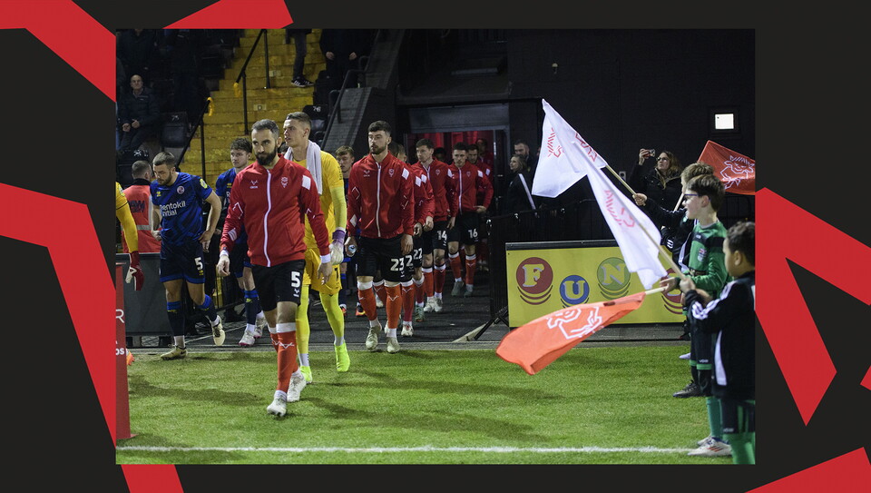 A matchday experience image from City's 4-1 home win over Crawley Town