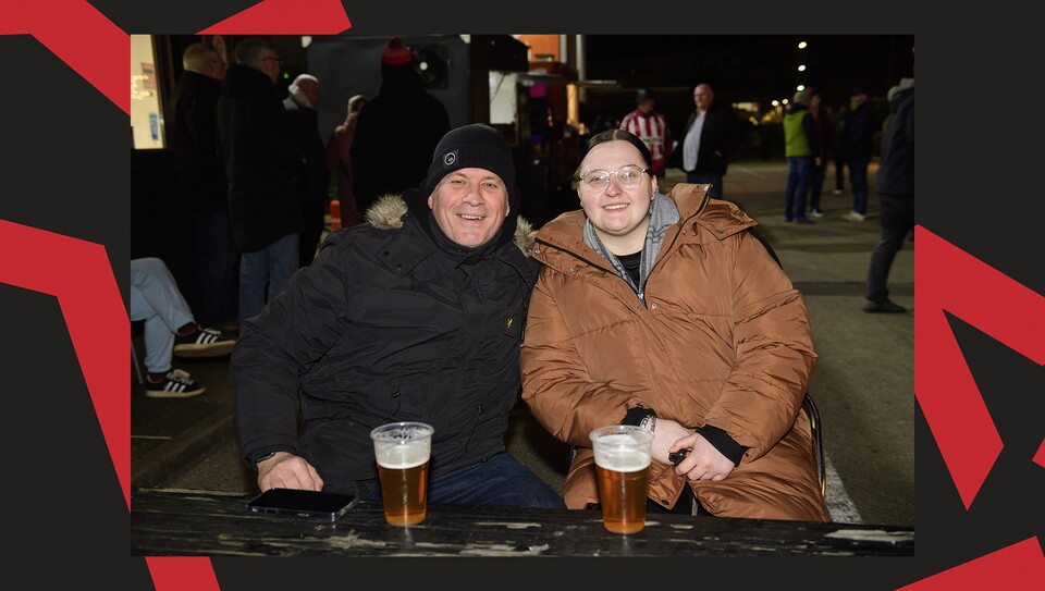 A fan image from City's 4-1 home win over Crawley Town.