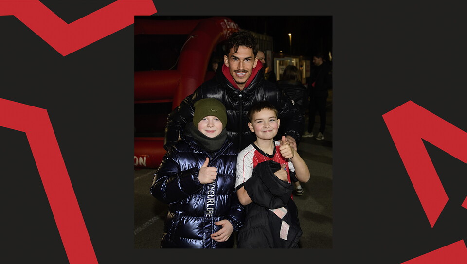 A fan image from City's 4-1 home win over Crawley Town.