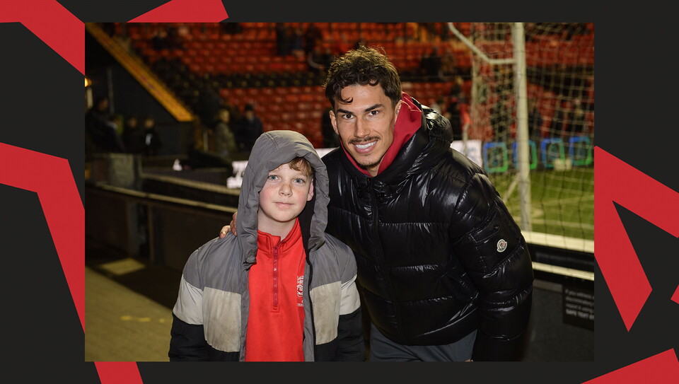 A fan image from City's 4-1 home win over Crawley Town.