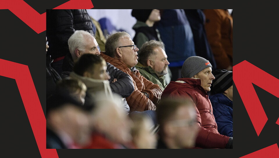 A fan image from City's 4-1 home win over Crawley Town.