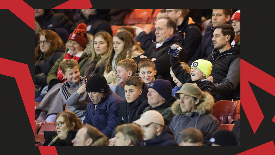 A fan image from City's 4-1 home win over Crawley Town.