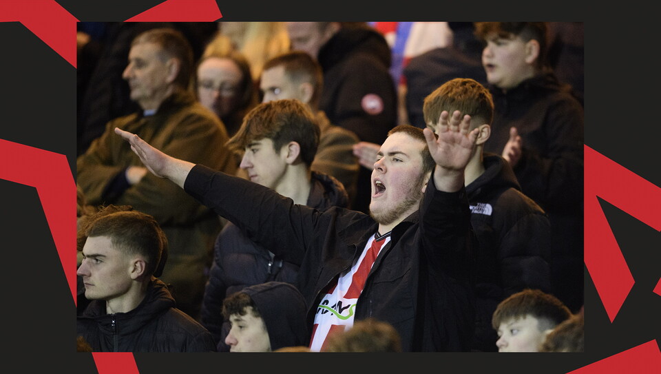 A fan image from City's 4-1 home win over Crawley Town.