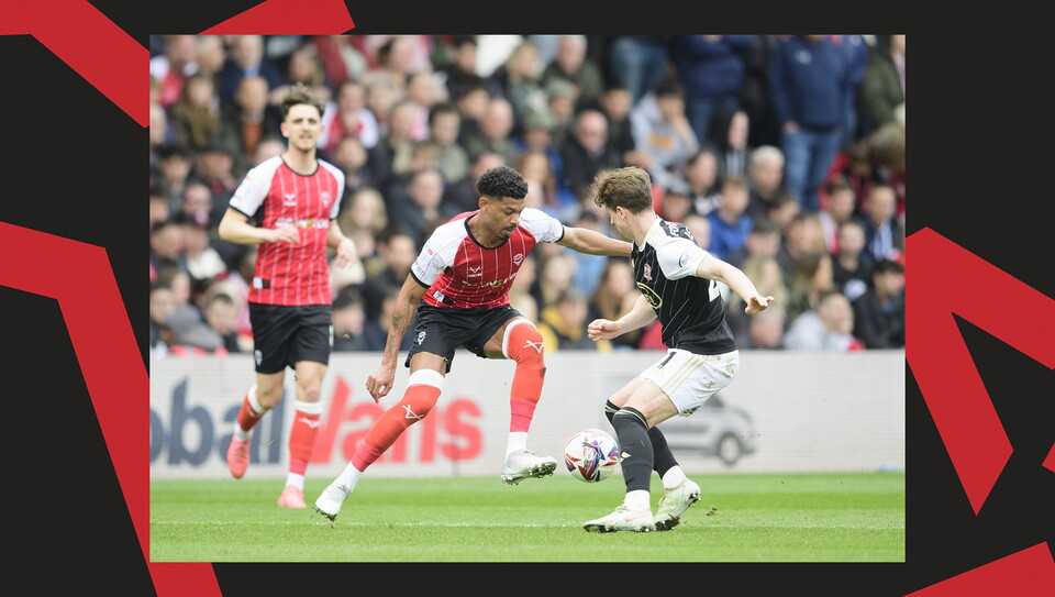 A match image from City's 0-0 home draw against Exeter City.