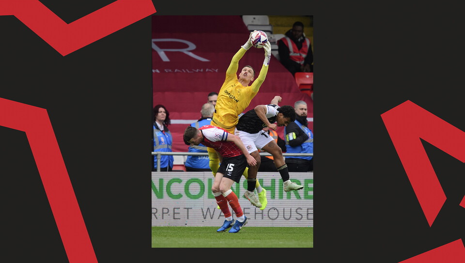 A match image from City's 0-0 home draw against Exeter City.