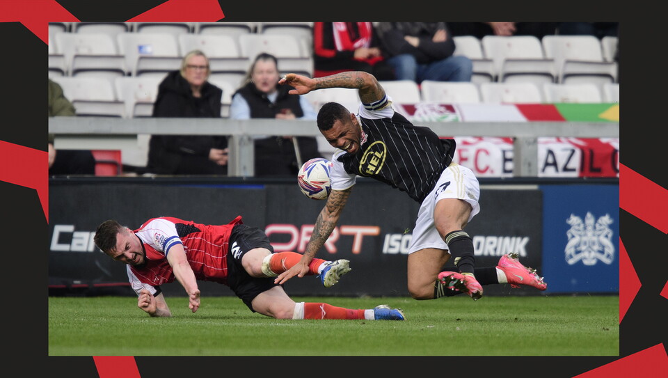 A match image from City's 0-0 home draw against Exeter City.
