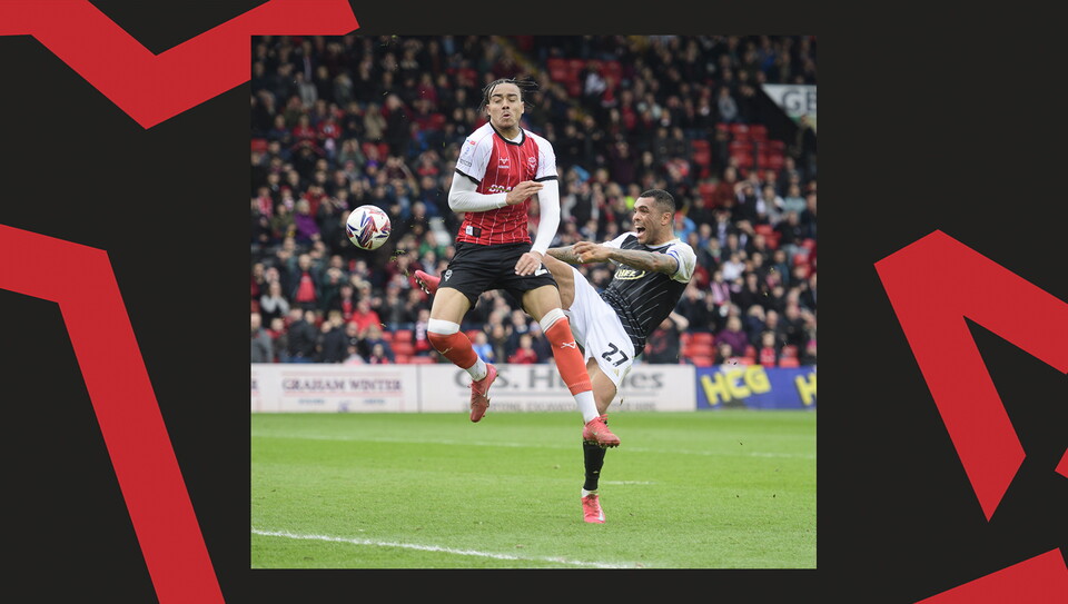A match image from City's 0-0 home draw against Exeter City.
