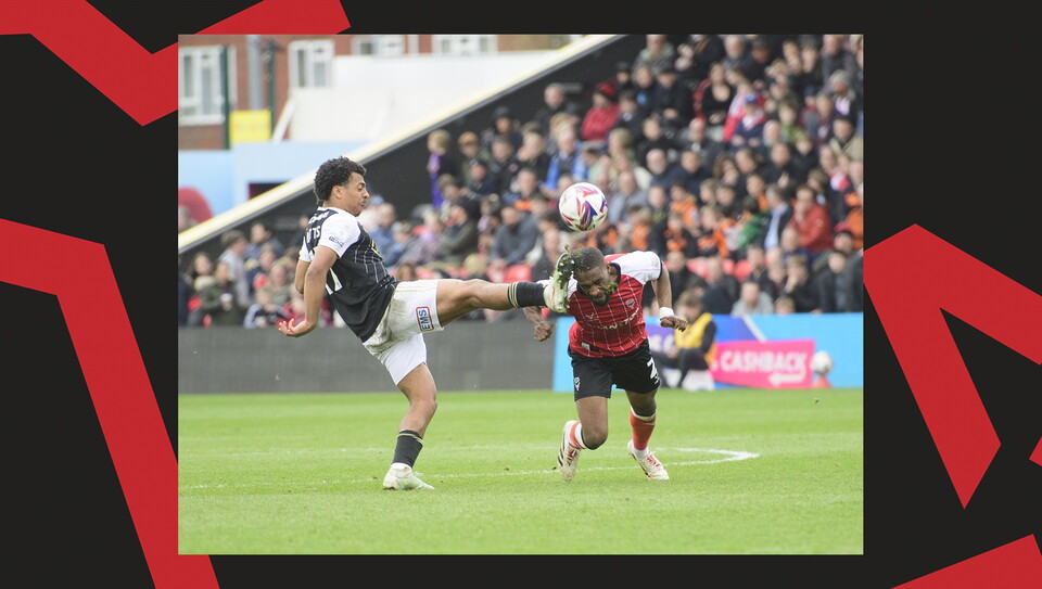 A match image from City's 0-0 home draw against Exeter City.