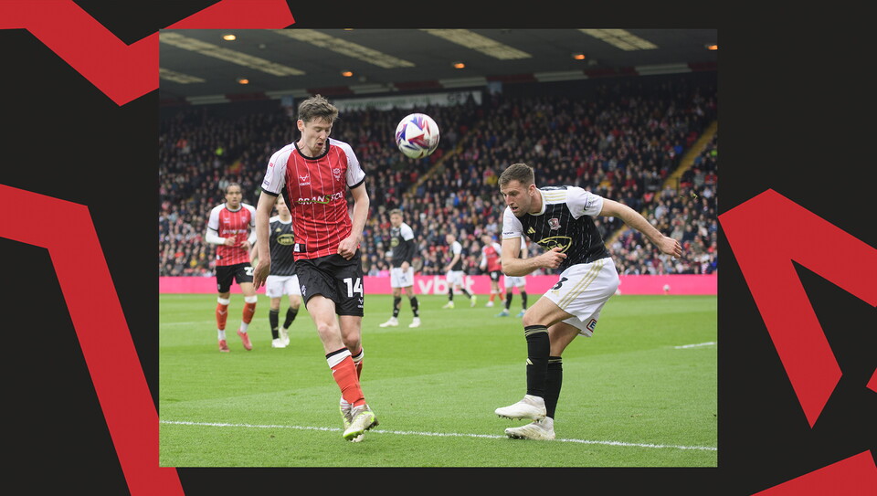 A match image from City's 0-0 home draw against Exeter City.
