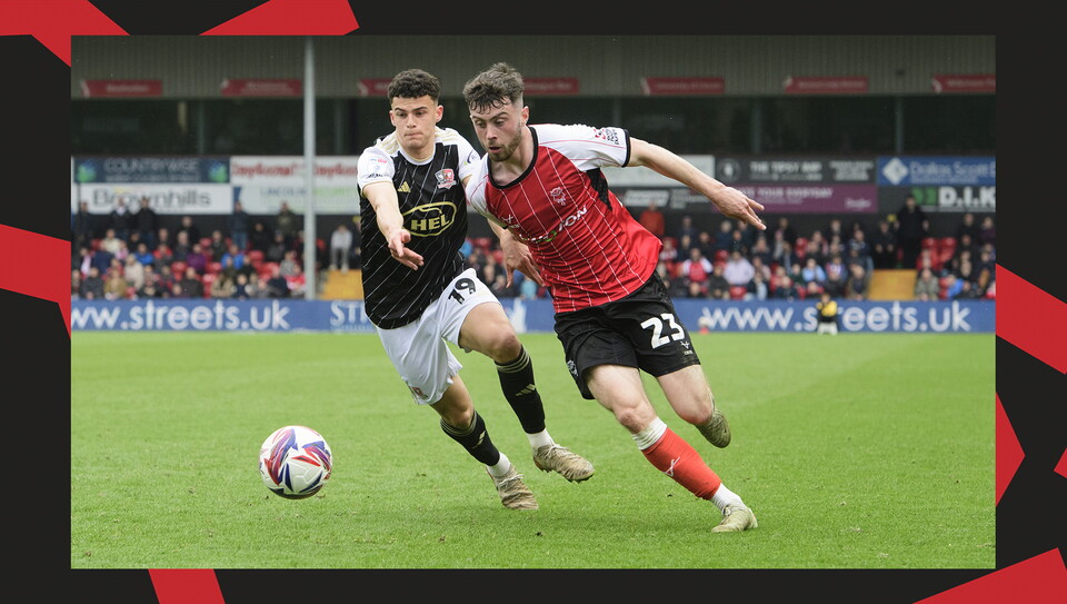 A match image from City's 0-0 home draw against Exeter City.