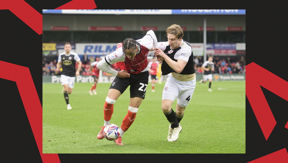 A match image from City's 0-0 home draw against Exeter City.