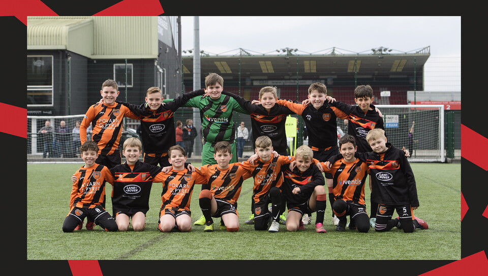 A matchday experience image from the Imps' 0-0 home draw against Exeter City