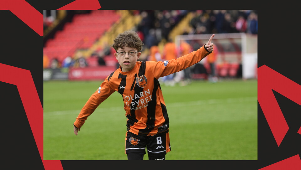A matchday experience image from the Imps' 0-0 home draw against Exeter City