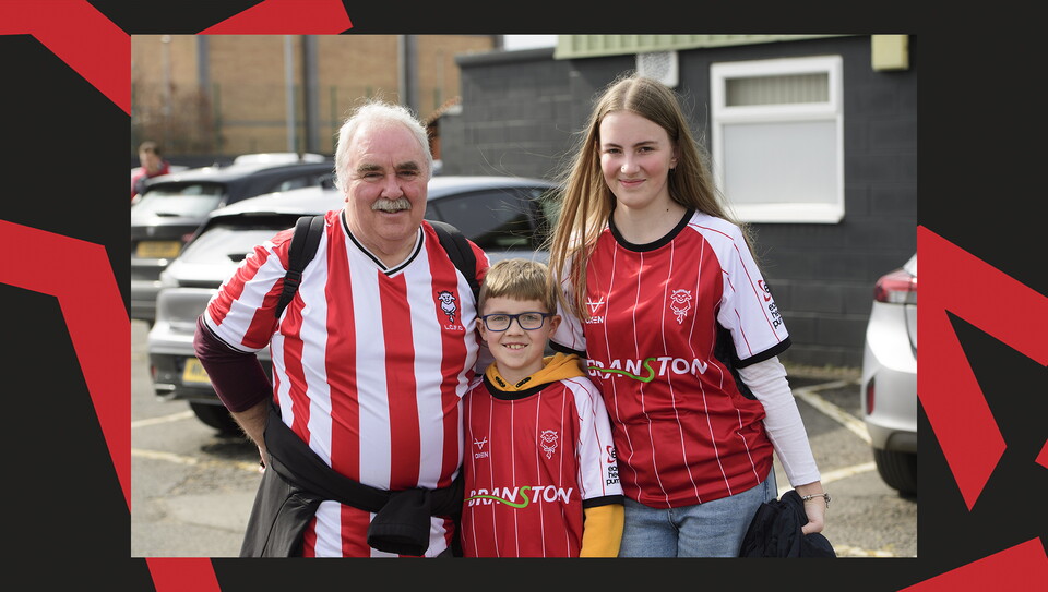 A fans image from City's 0-0 home draw against Exeter City.