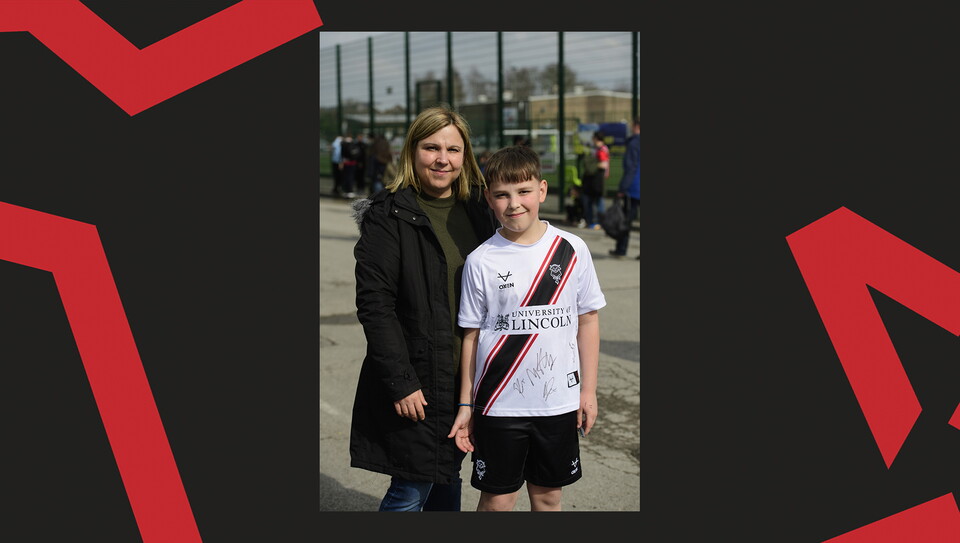 A fans image from City's 0-0 home draw against Exeter City.