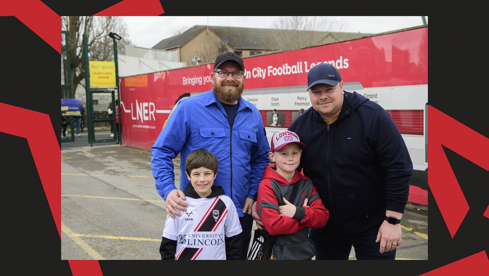 A fans image from City's 0-0 home draw against Exeter City.