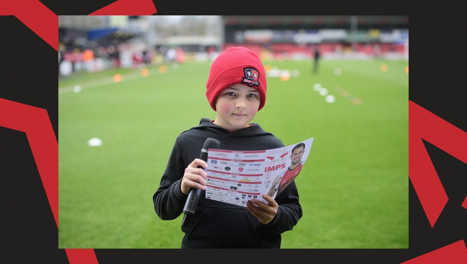 A fans image from City's 0-0 home draw against Exeter City.