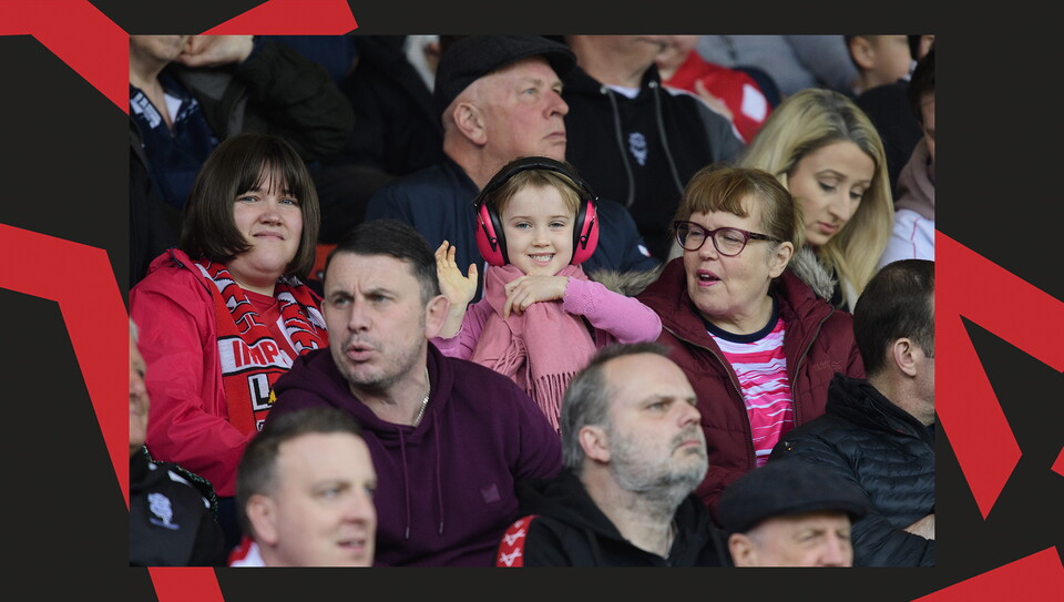 A fans image from City's 0-0 home draw against Exeter City.