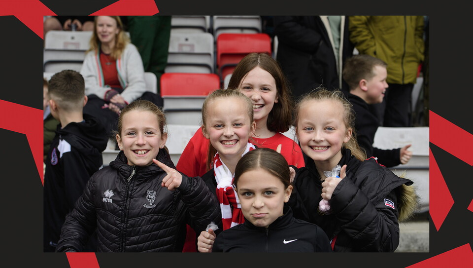 A fans image from City's 0-0 home draw against Exeter City.