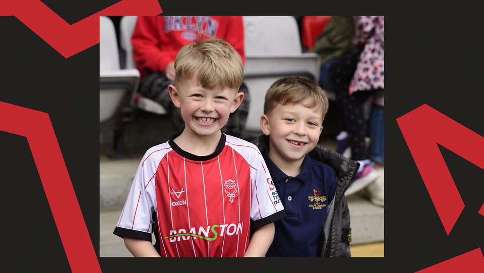A fans image from City's 0-0 home draw against Exeter City.