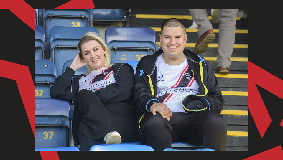 A crowd photo from the Imps' away game at Wycombe Wanderers.
