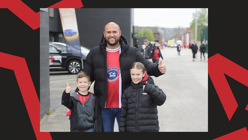A fans photo from City's home game against Bolton Wanderers.