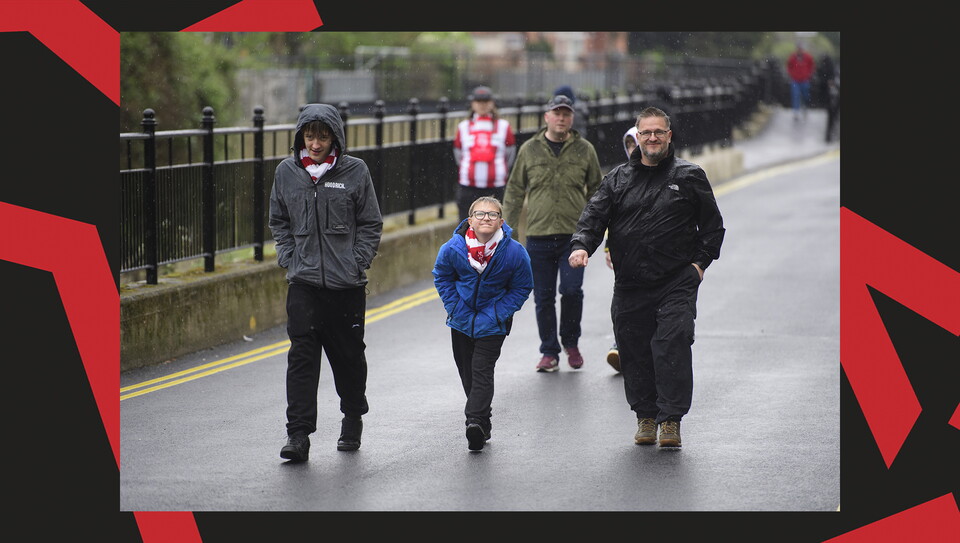 A fans photo from City's home game against Bolton Wanderers.
