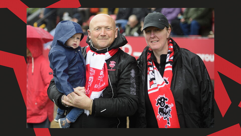A fans photo from City's home game against Bolton Wanderers.