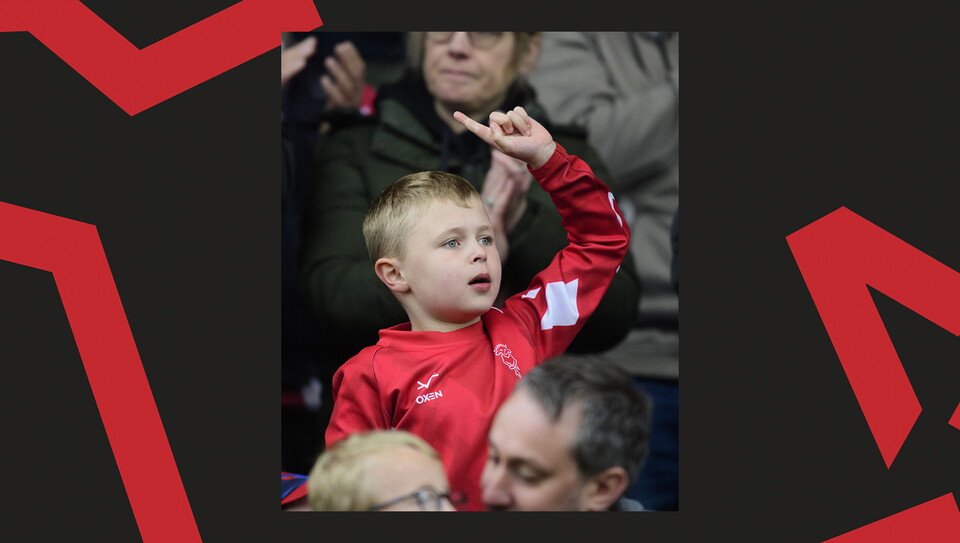 A fans photo from City's home game against Bolton Wanderers.