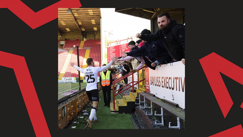 Action from Charlton Athletic v Lincoln City