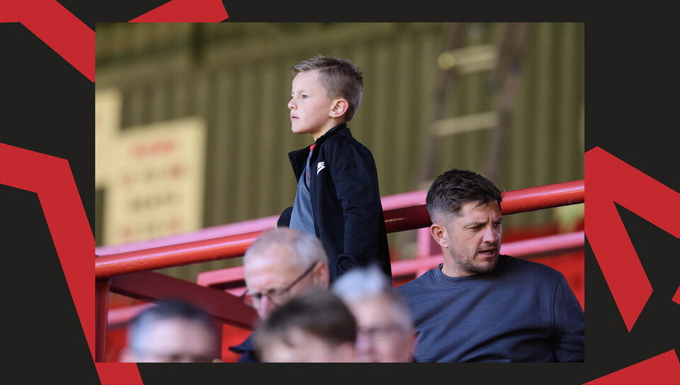 Lincoln City supporters at Charlton Athletic