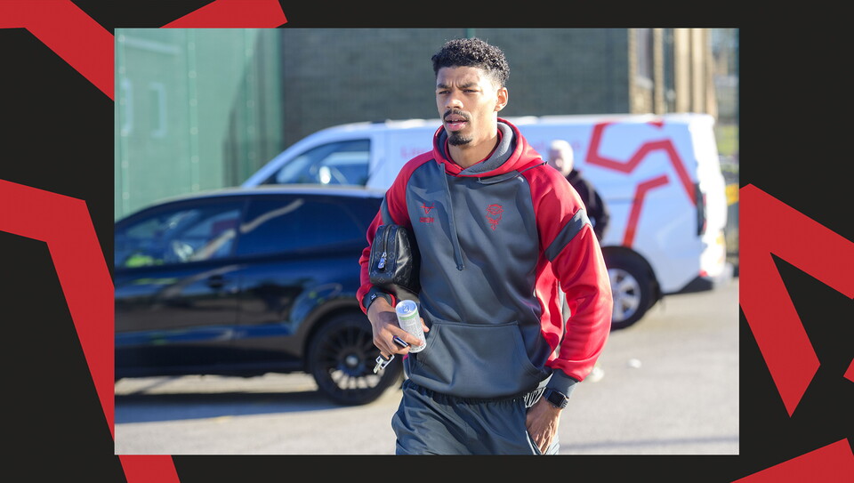 A match action image from City's home game against Huddersfield Town.