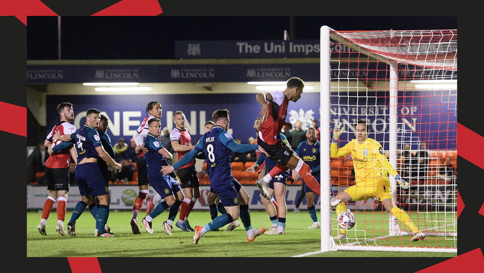 A match action image from City's home game against Huddersfield Town.