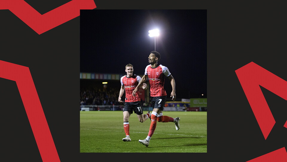 A match action image from City's home game against Huddersfield Town.