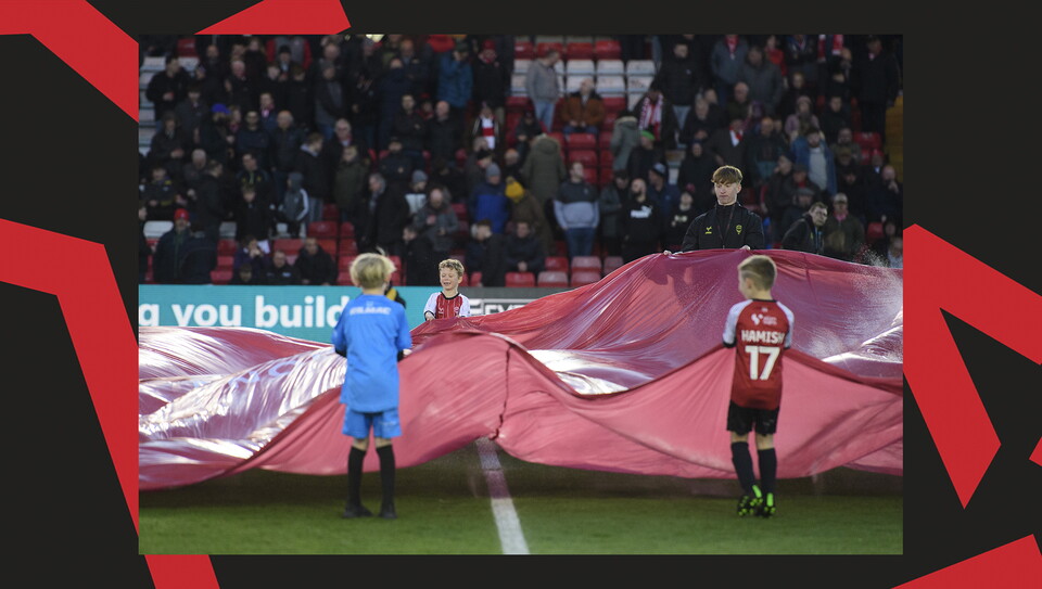 A matchday experience gallery from Lincoln's home game against Huddersfield Town.