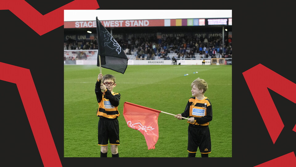 A matchday experience gallery from Lincoln's home game against Huddersfield Town.