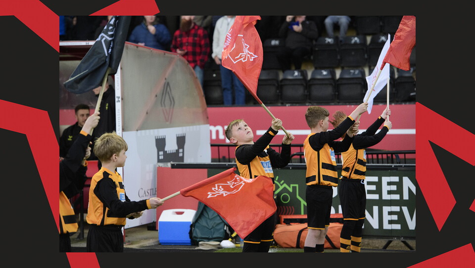 A matchday experience gallery from Lincoln's home game against Huddersfield Town.