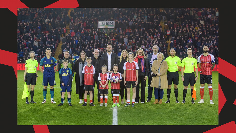 A matchday experience gallery from Lincoln's home game against Huddersfield Town.