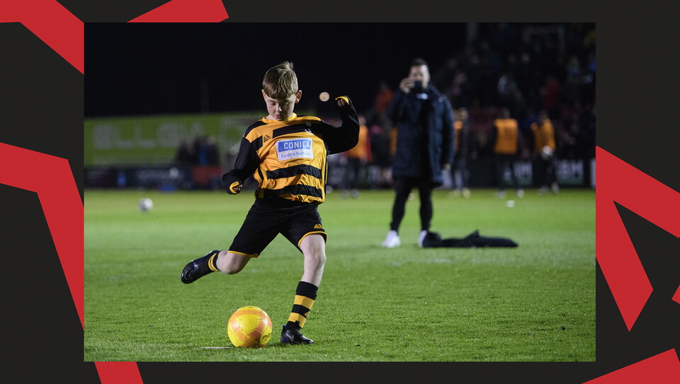 A matchday experience gallery from Lincoln's home game against Huddersfield Town.